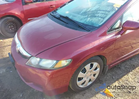 2010 Honda Civic Lx from USA, damaged, VIN 2HGFA1F51AH532159